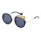 Blue Light Glasses in a statement round profile | Screen-Ready Lens | ZS-88203