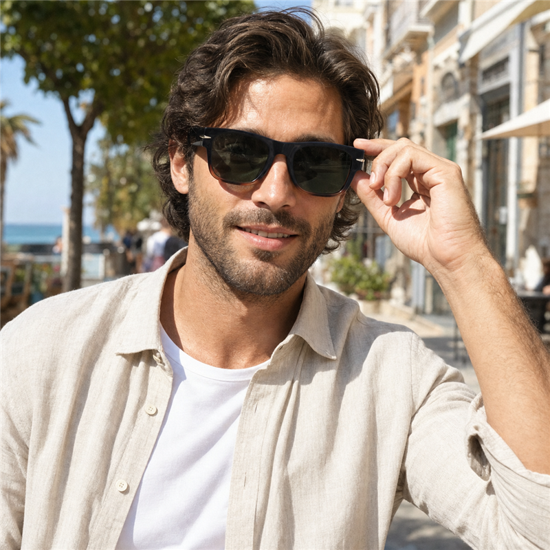 Screen-Ready Lens Square Blue Light Glasses | Made for screen work and daily wear | ZS-DB1050