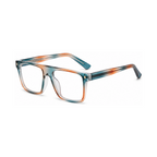 Statement Square Full-Rim Optical Glasses | Prescription-Ready Eyewear for Work and Daily Wear | HL-95041B