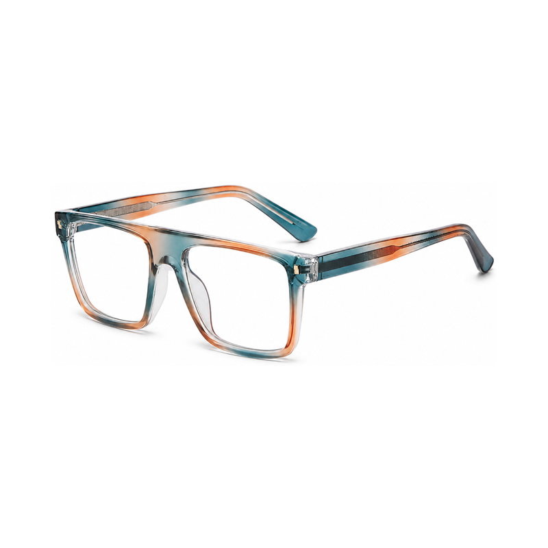 Statement Square Full-Rim Optical Glasses | Prescription-Ready Eyewear for Work and Daily Wear | HL-95041B