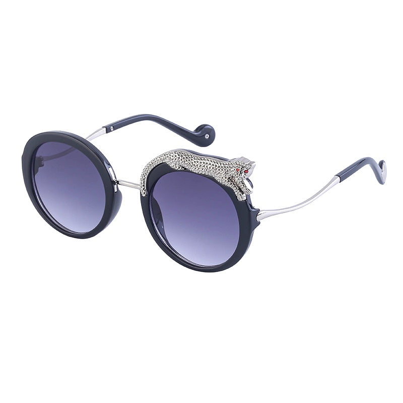 Blue Light Glasses in a statement round profile | Screen-Ready Lens | ZS-88203
