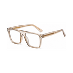 Statement Square Full-Rim Optical Glasses | Prescription-Ready Eyewear for Work and Daily Wear | HL-95041B