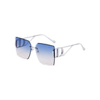 Square Fashion Sunglasses | for Travel, Street Style & Everyday Wear | LB-7411