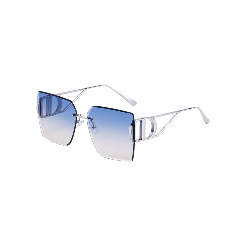 Square Fashion Sunglasses | for Travel, Street Style & Everyday Wear | LB-7411