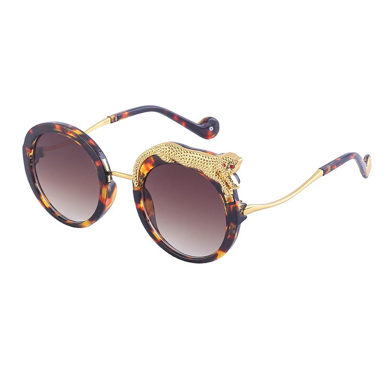 Blue Light Glasses in a statement round profile | Screen-Ready Lens | ZS-88203