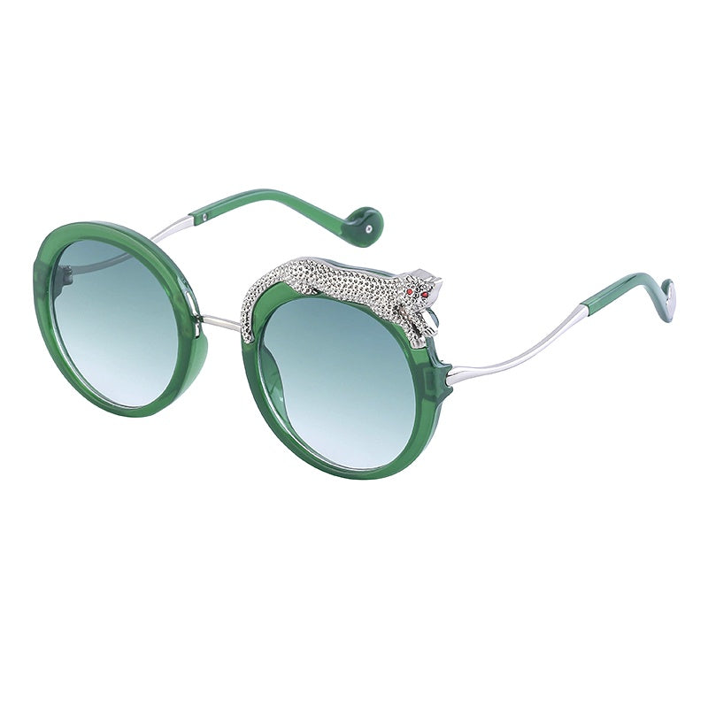 Blue Light Glasses in a statement round profile | Screen-Ready Lens | ZS-88203