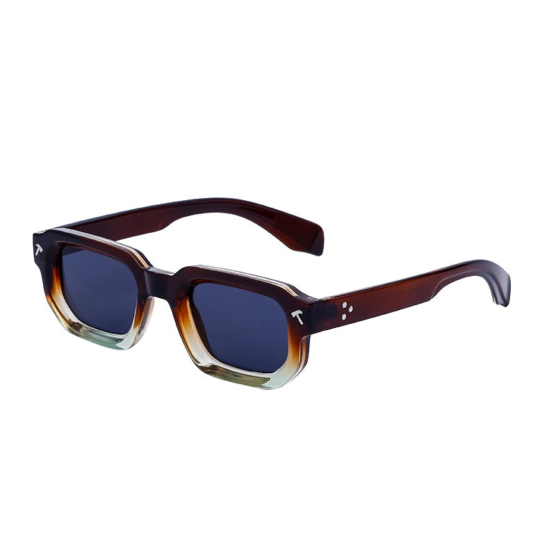 Fashion Sunglasses in a vintage geometric profile | Small Frame | ZS-98155