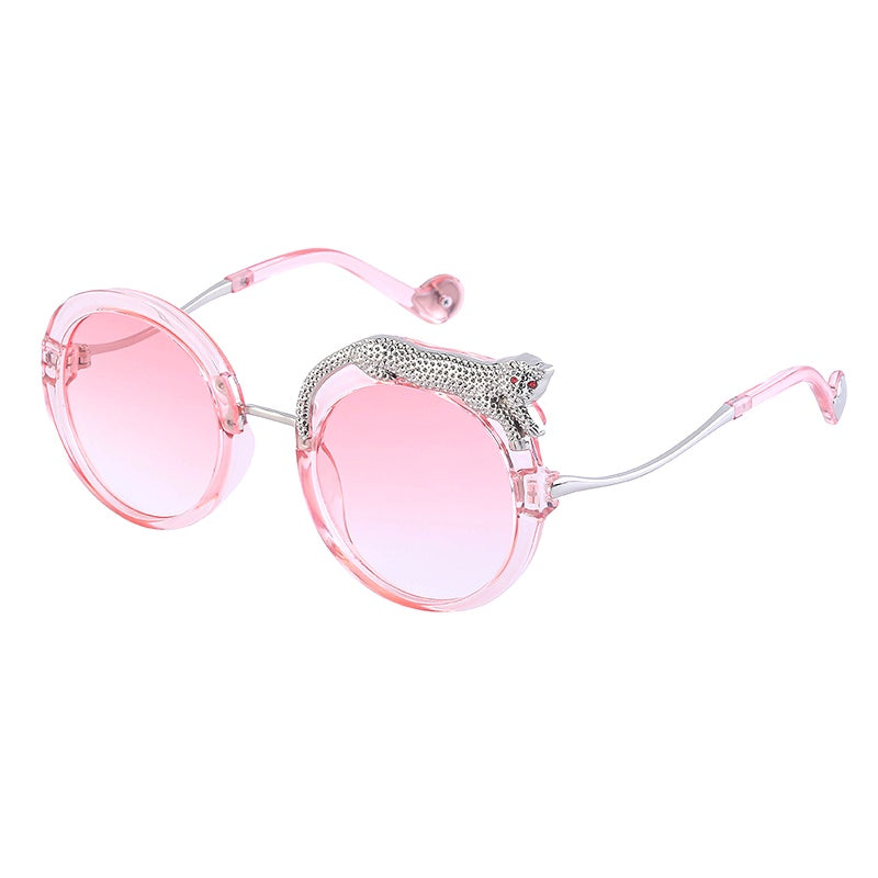 Blue Light Glasses in a statement round profile | Screen-Ready Lens | ZS-88203