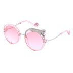 Blue Light Glasses in a statement round profile | Screen-Ready Lens | ZS-88203