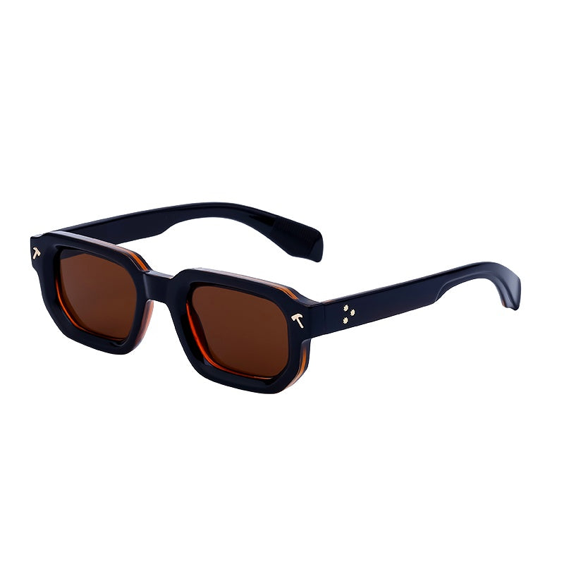 Fashion Sunglasses in a vintage geometric profile | Small Frame | ZS-98155