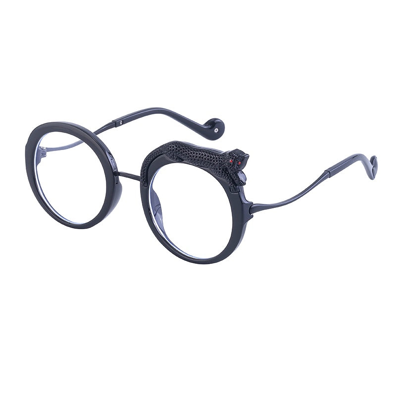 Blue Light Glasses in a statement round profile | Screen-Ready Lens | ZS-88203