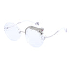 Blue Light Glasses in a statement round profile | Screen-Ready Lens | ZS-88203