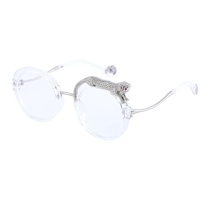 Blue Light Glasses in a statement round profile | Screen-Ready Lens | ZS-88203