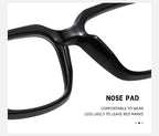 Square Frames, Photochromic Sunglasses | Spring Hinge for commuting and changing light | ZS-95018