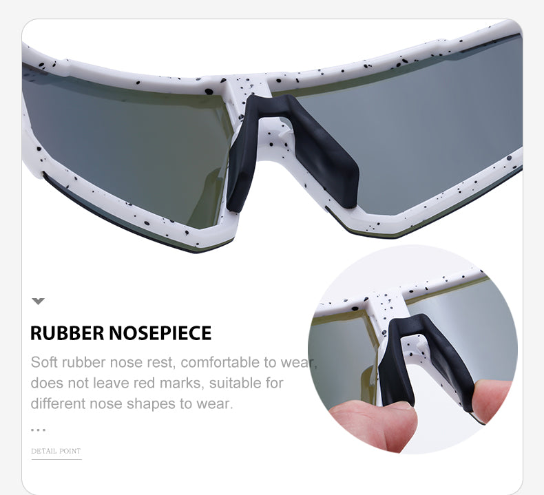 Sport Shield Polarized Sunglasses with Glare-Reducing Lens | ZS-6802P