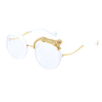 Blue Light Glasses in a statement round profile | Screen-Ready Lens | ZS-88203
