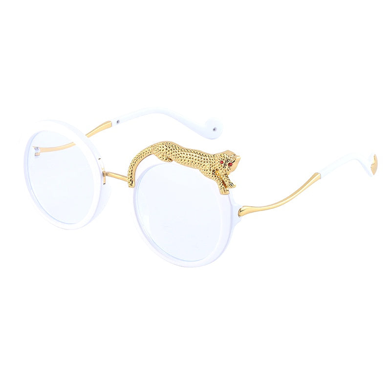 Blue Light Glasses in a statement round profile | Screen-Ready Lens | ZS-88203