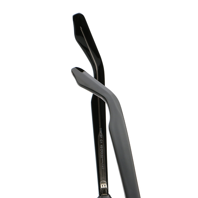 Rounded Geometric Double-Bridge Sunglasses | Metal-Bar Rivet-Detail Eyewear | 10818P