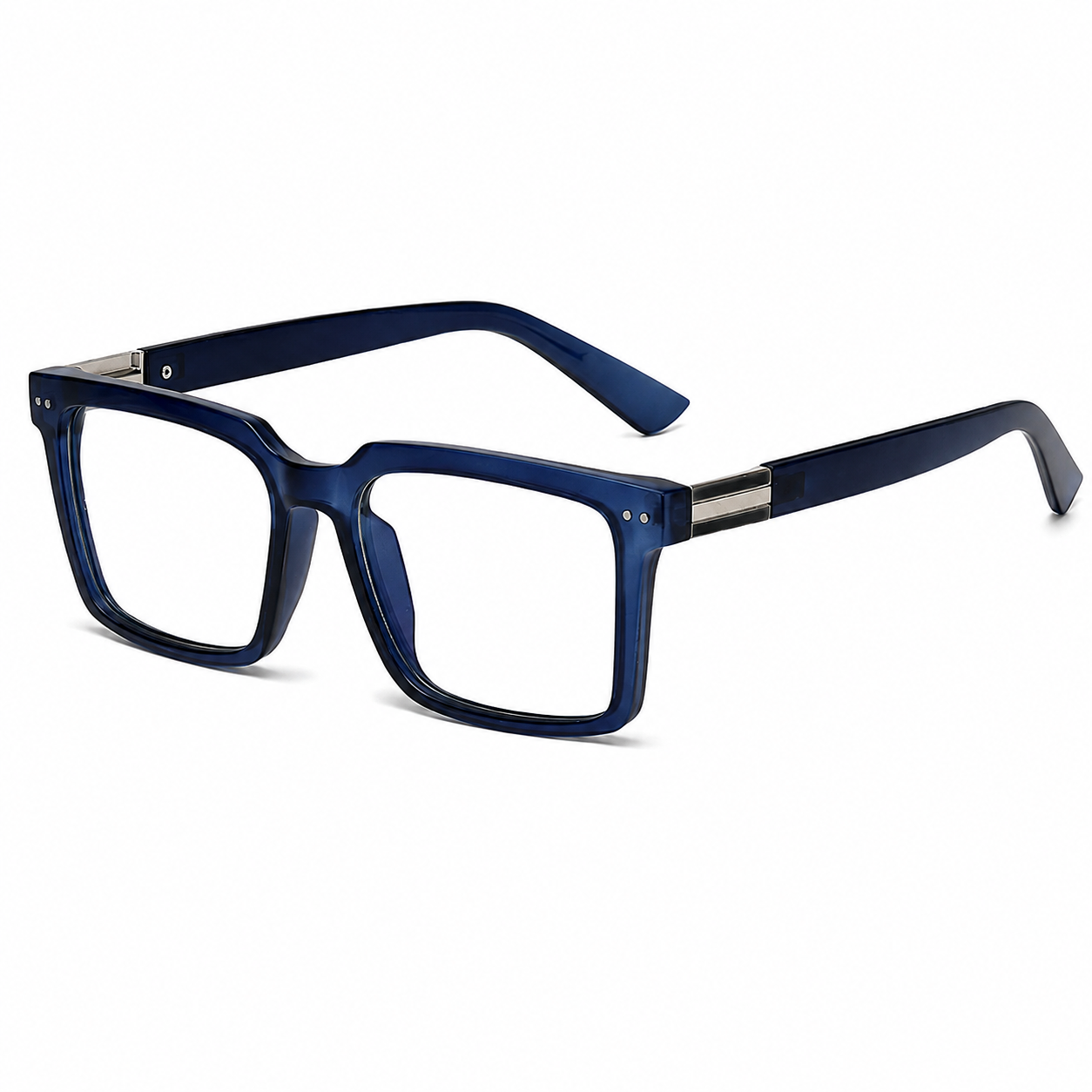 Square Frames, Photochromic Sunglasses | Spring Hinge for commuting and changing light | ZS-95020