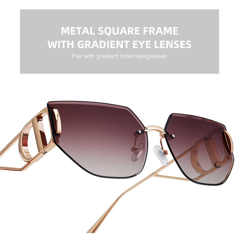 Fashion Sunglasses in a statement cat-eye profile | Statement Style | LB-7407