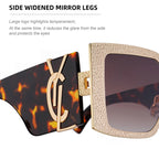 Square Frames, Fashion Sunglasses | Oversized for travel and street-style outfits | ZS-98198-C