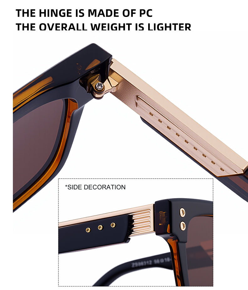 Cat-Eye Frames, Polarized Sunglasses | Stud Detail for driving, travel and outdoor use | ZS-98312P
