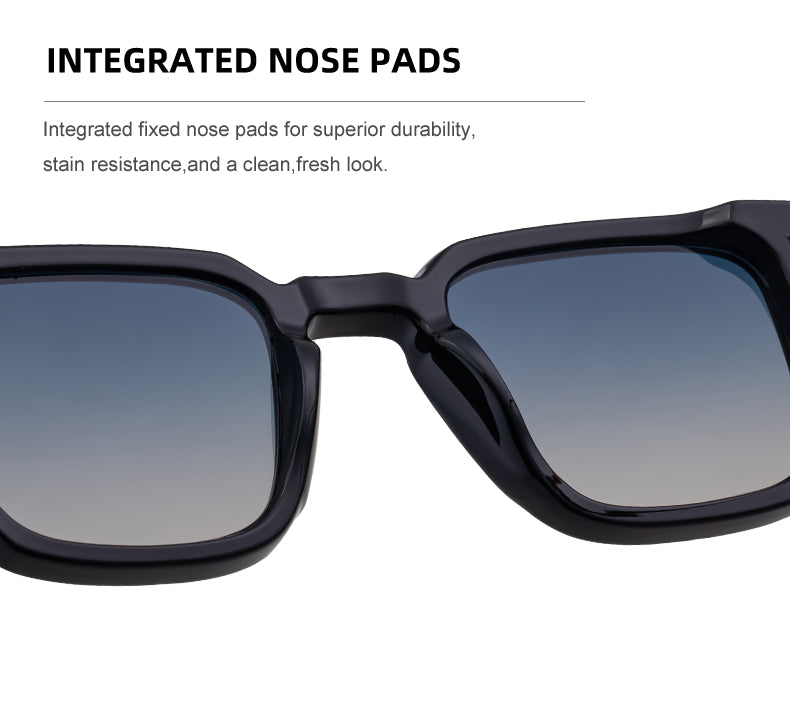 Fashion Sunglasses in a trend-forward square profile | Stud Detail | ML-98371
