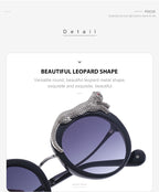 Blue Light Glasses in a statement round profile | Screen-Ready Lens | ZS-88203