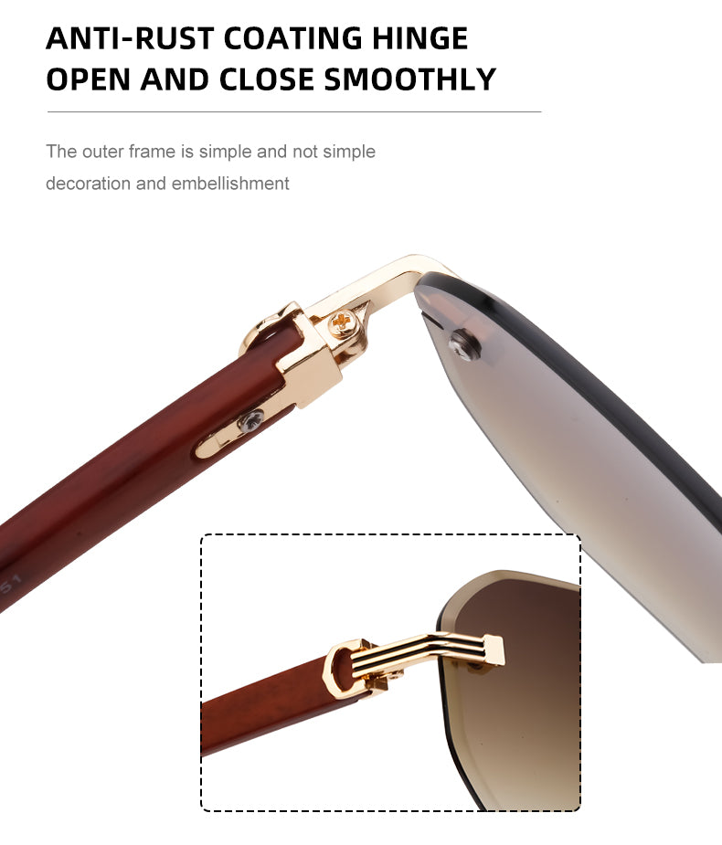 Geometric Fashion Sunglasses | for Travel, Street Style & Everyday Wear | ZX-3050
