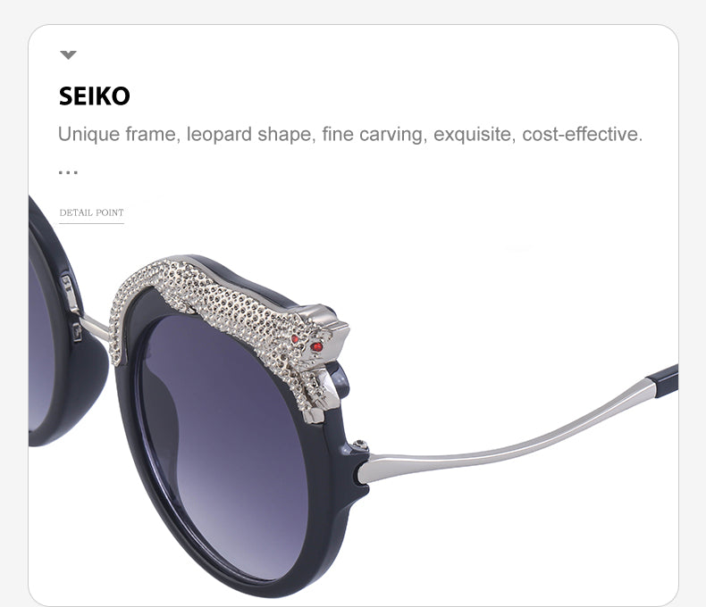 Blue Light Glasses in a statement round profile | Screen-Ready Lens | ZS-88203