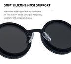 Adjustable ND Sunglasses in a trend-forward round profile | Adjustable Tint Lens | XH-2318