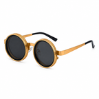 Adjustable ND Sunglasses in a trend-forward round profile | Adjustable Tint Lens | XH-2318