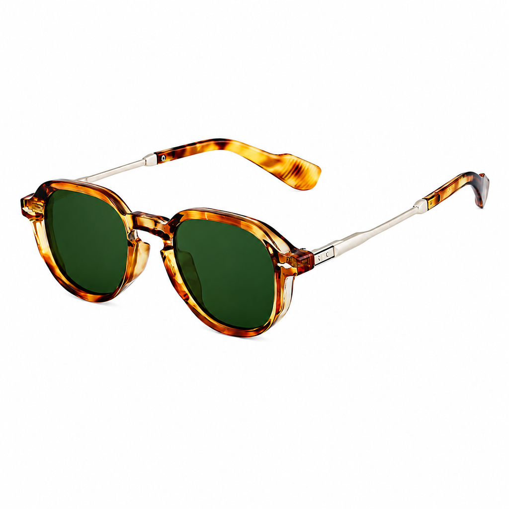 Geometric Polarized Sunglasses for driving, travel and outdoor use | Small Frame | ML-98174P