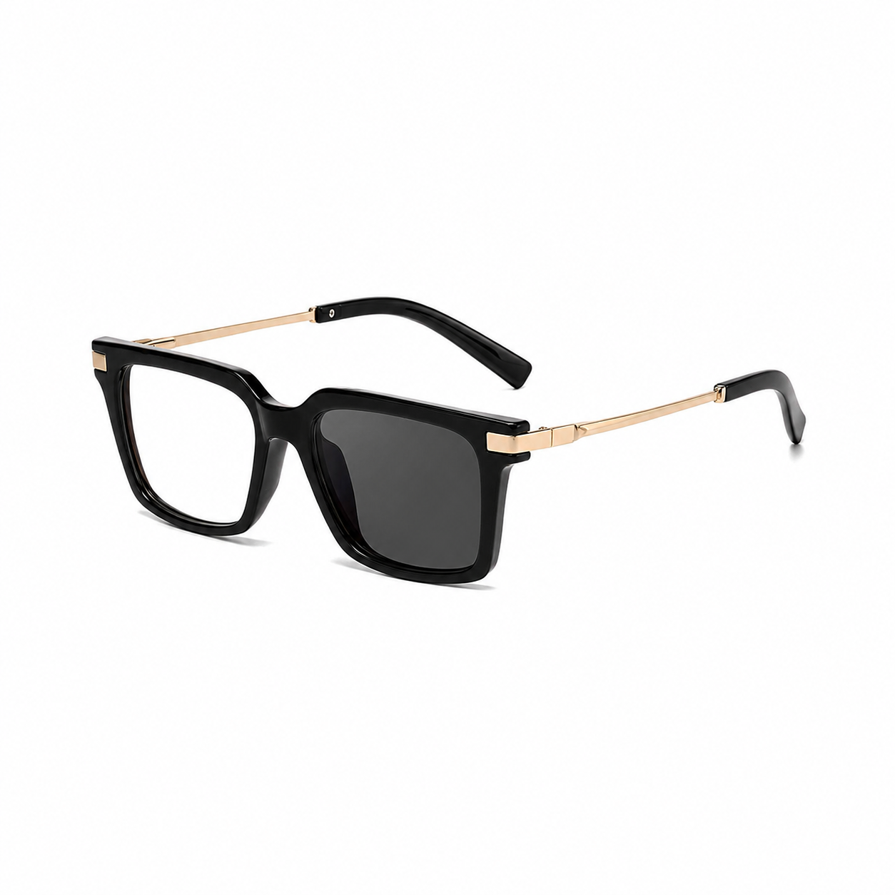 Square Frames, Photochromic Sunglasses | Spring Hinge for commuting and changing light | ZS-95018