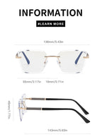 Spring Hinge + Diamond-Cut Edge Geometric Photochromic Sunglasses | Made for commuting and changing light | KJL-95030