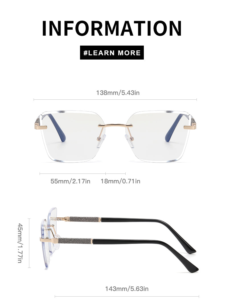 Spring Hinge + Diamond-Cut Edge Geometric Photochromic Sunglasses | Made for commuting and changing light | KJL-95030