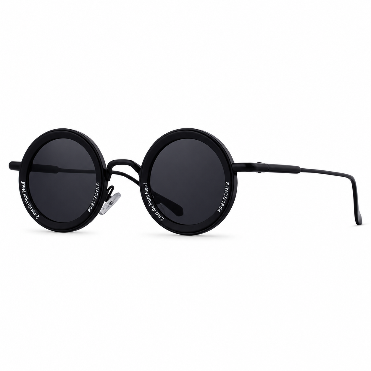 Round Fashion Sunglasses for travel and street-style outfits | Trend-Forward Style | ZS-98317
