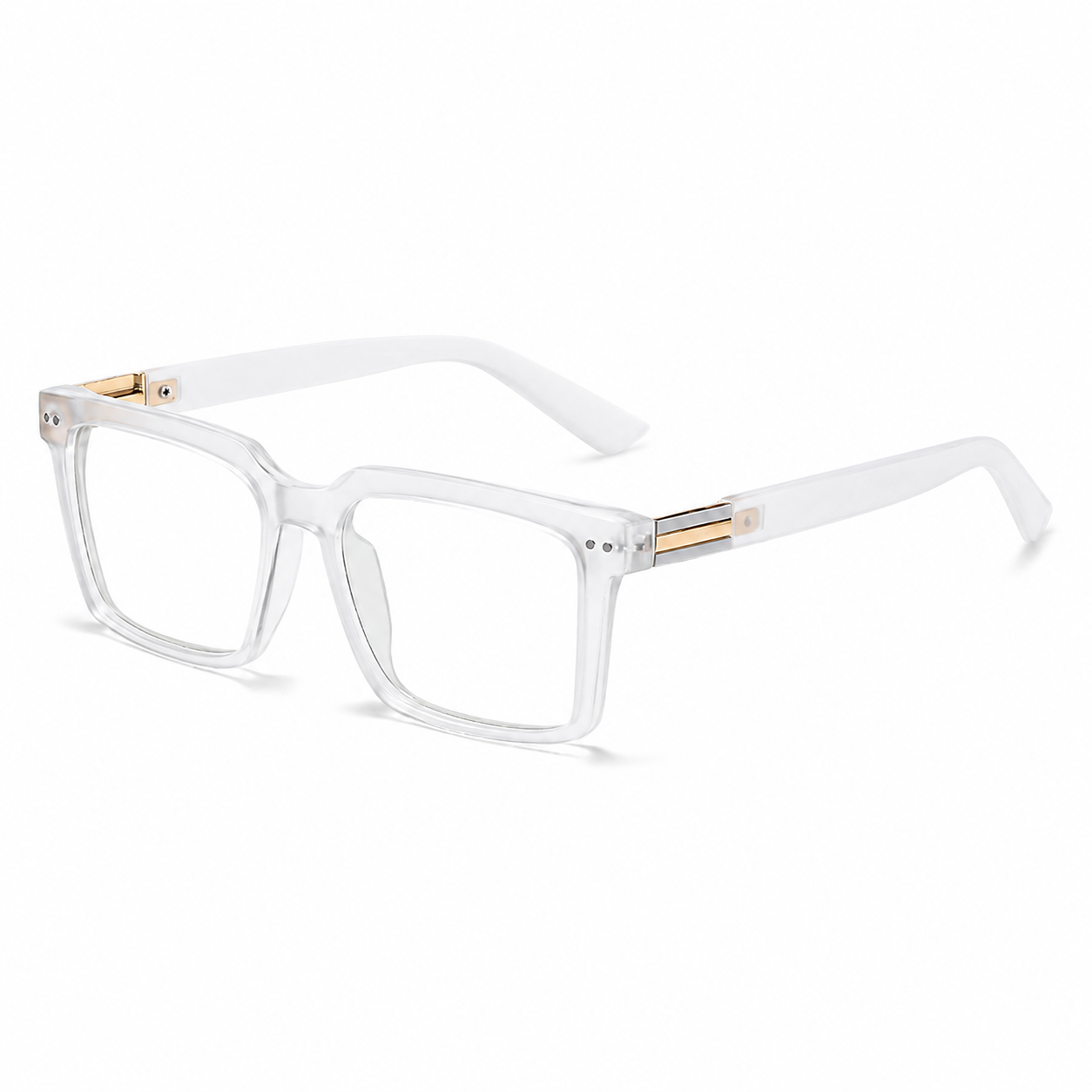 Square Frames, Photochromic Sunglasses | Spring Hinge for commuting and changing light | ZS-95020