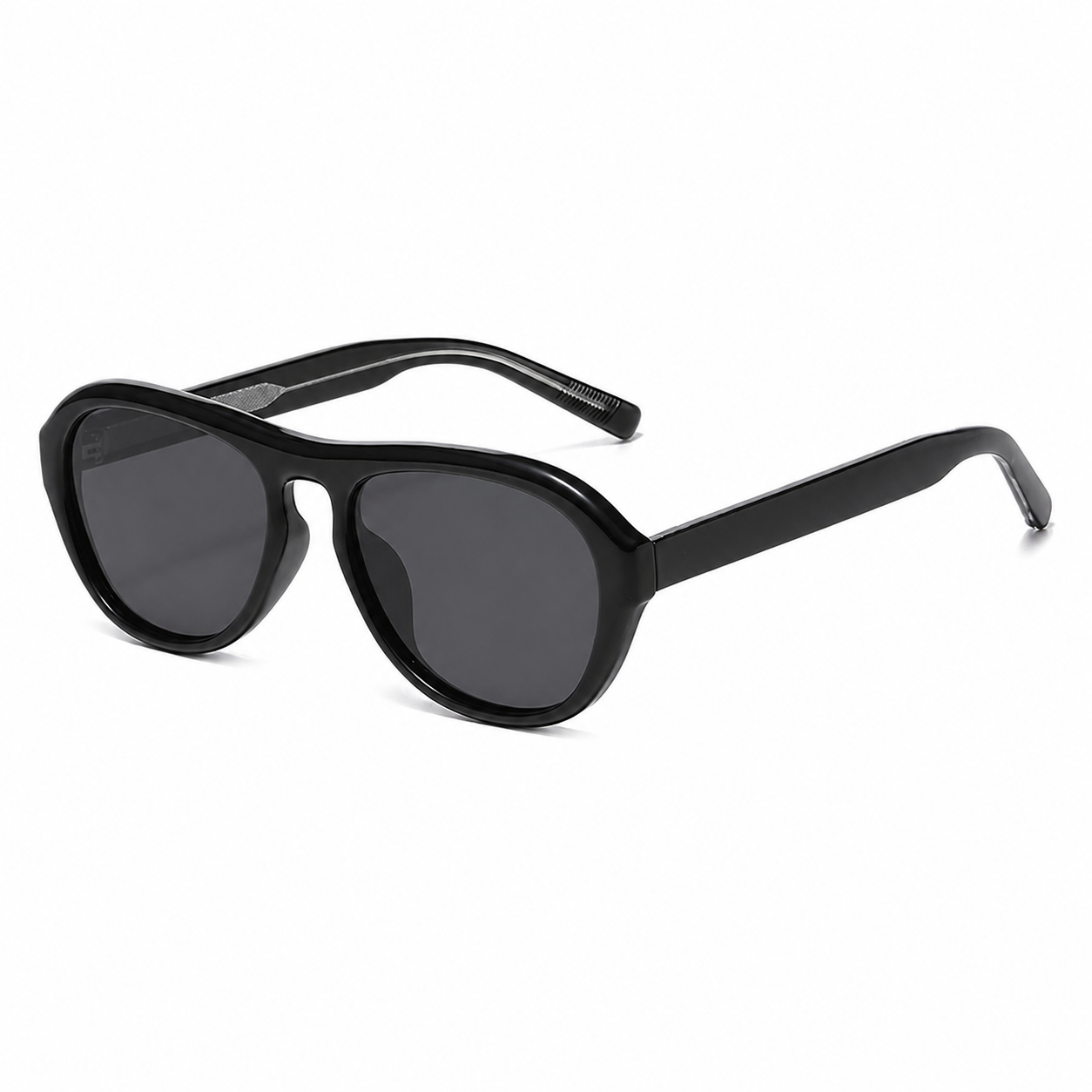 Trend-Forward Aviator Polarized Sunglasses with Small Frame | KS-3869