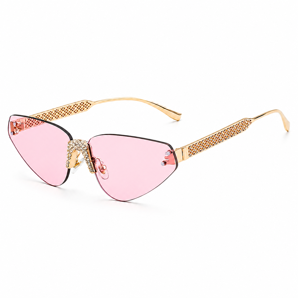 Statement Style Cat-Eye Fashion Sunglasses | Made for travel and street-style outfits | DG-98223-L