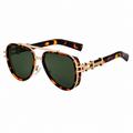 Polarized Sunglasses in a trend-forward aviator profile | Double Bridge | ZS-98243P