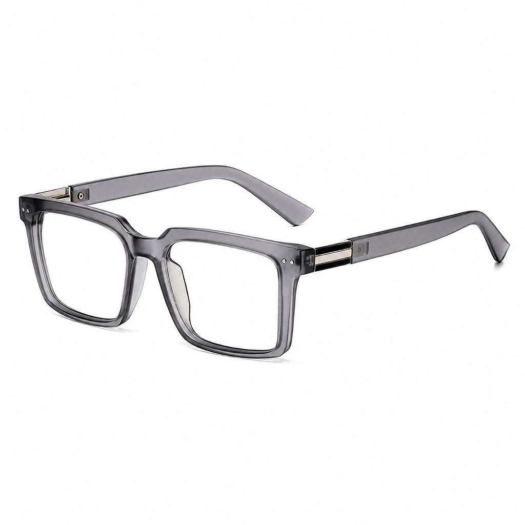 Square Frames, Photochromic Sunglasses | Spring Hinge for commuting and changing light | ZS-95020