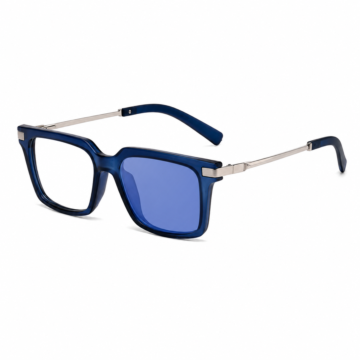 Square Frames, Photochromic Sunglasses | Spring Hinge for commuting and changing light | ZS-95018