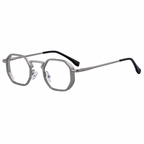 Geometric Frames, Fashion Sunglasses | Spring Hinge for travel and street-style outfits | KSL-98283