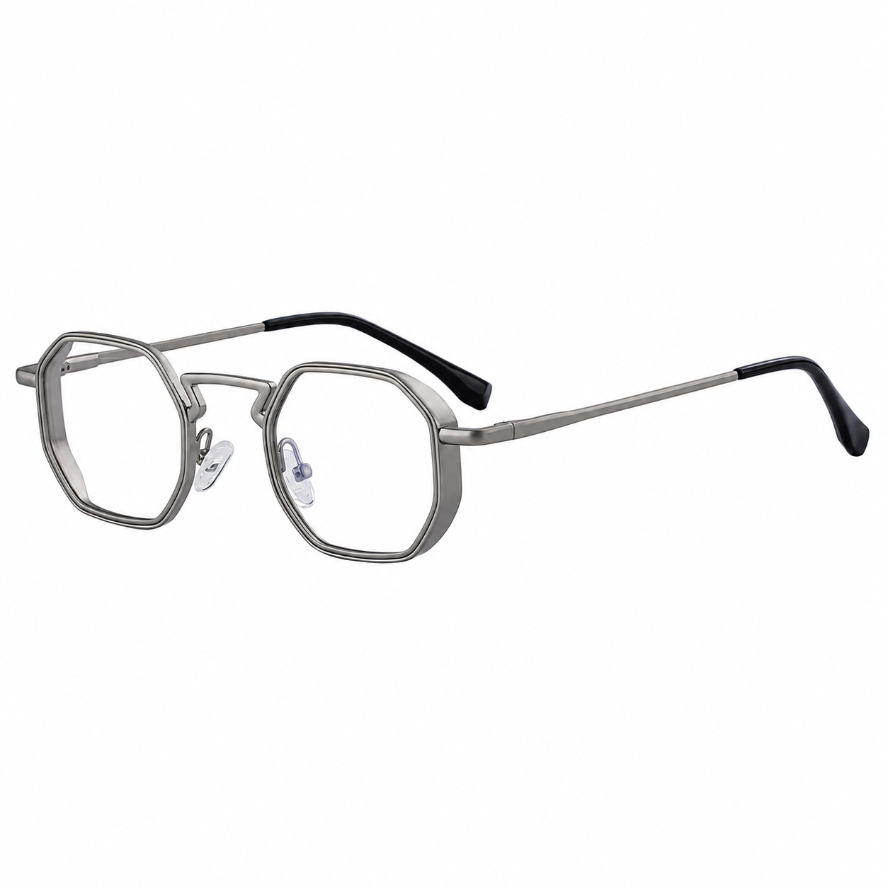 Geometric Frames, Fashion Sunglasses | Spring Hinge for travel and street-style outfits | KSL-98283