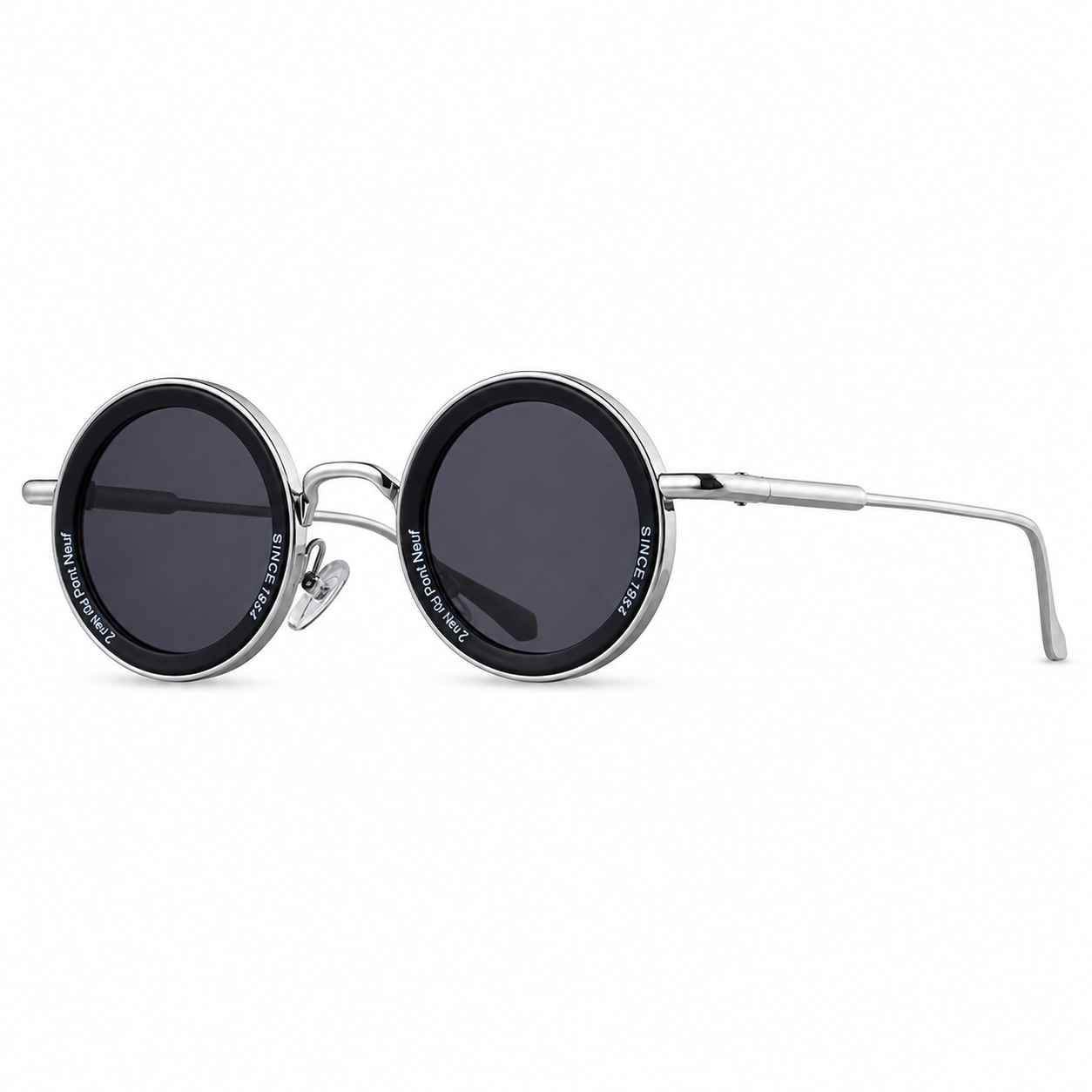 Round Fashion Sunglasses for travel and street-style outfits | Trend-Forward Style | ZS-98317