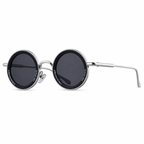 Round Fashion Sunglasses for travel and street-style outfits | Trend-Forward Style | ZS-98317