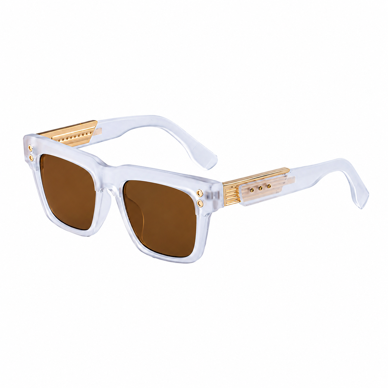 Trend-Forward Cat-Eye Fashion Sunglasses with Stud Detail | ZS-98312