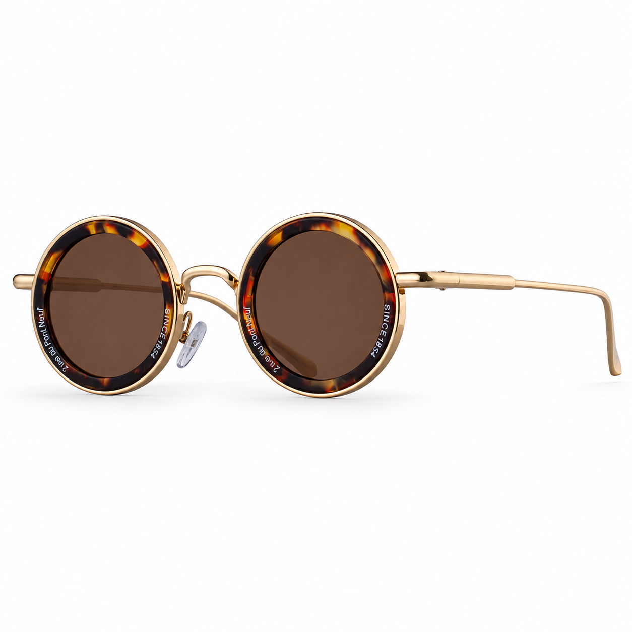 Round Fashion Sunglasses for travel and street-style outfits | Trend-Forward Style | ZS-98317