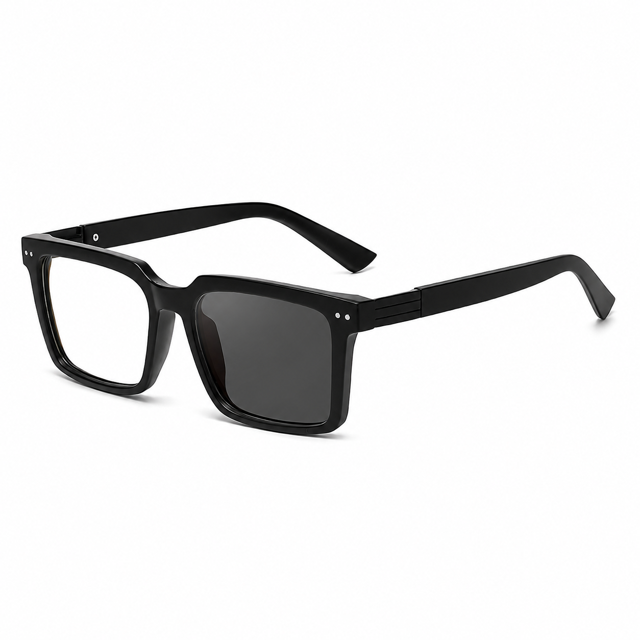 Square Frames, Photochromic Sunglasses | Spring Hinge for commuting and changing light | ZS-95020